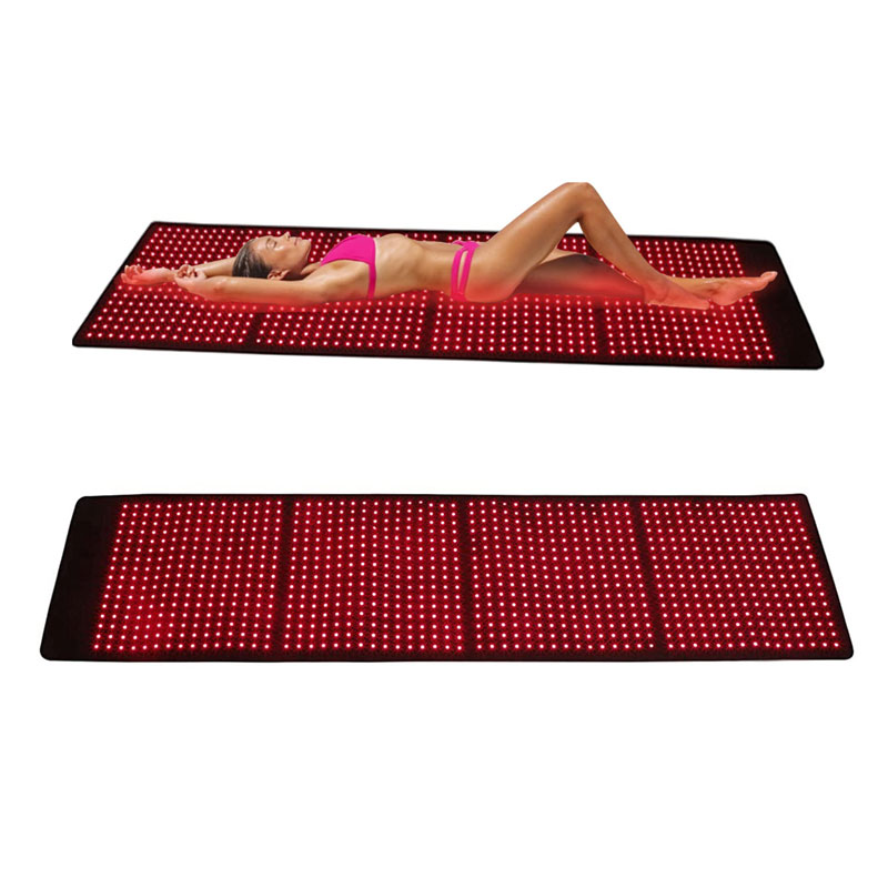 CNV Red Light Therapy Mat for Full Body - 960pcs LED Near Infrared Light Therapy Device 67''×15.7''Oversized Light Pad Home Use Deep Penetrate Whole Body Wrap Mat for Pain Relief & Skin Beauty Care
