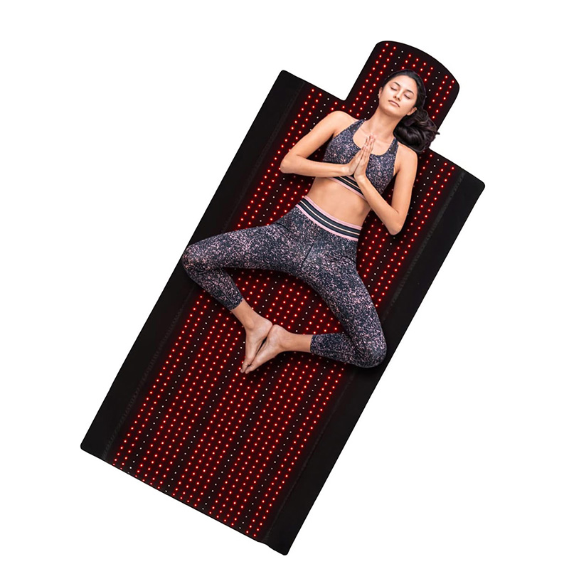 CNV Red Light Therapy Mat & Pad - 1370 PCS LED Large Red & Infrared Light Therapy Device Pad with Red Light 660nm and Near-Infrared Light 850nm for Full Body Pain Relief