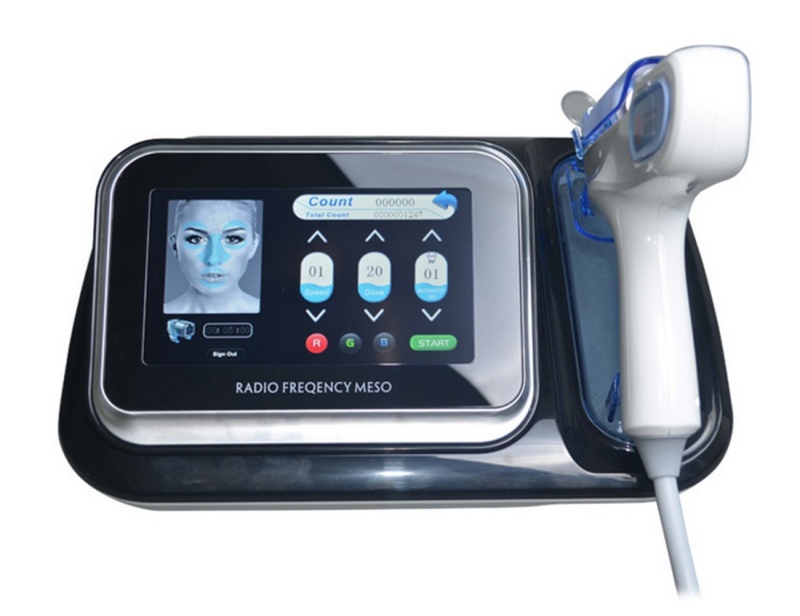 CNV soins de la peau visage mésothérapie sans aiguille Micro-cristal RF Photon outils de beauté