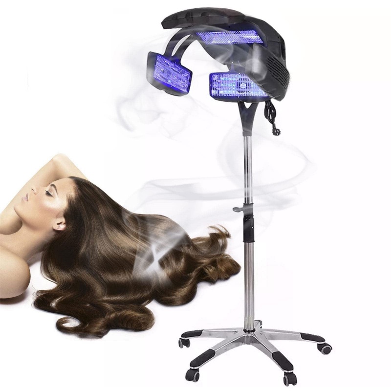 CNV Infrared Hair Dryer, 5 Heater Quickly Dryer Professional Stand Up Processor with Adjustable Timer's Orbiting Hair Heater, 10s can be Heated to 60℃